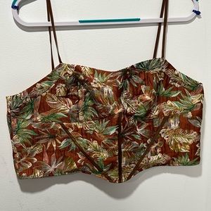 Cider Cropped Top 1XL